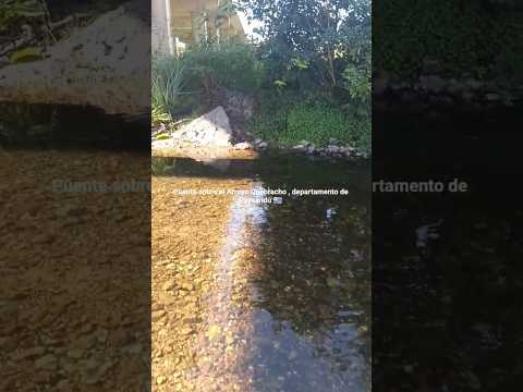 Puente sobre el arroyo Quebracho , departamento de Paysandú , 🇺🇾 . Videitos cultura uruguaya .