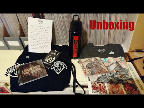 Linkin Park Underground 16 Unboxing + Extra stuff - LPU 16