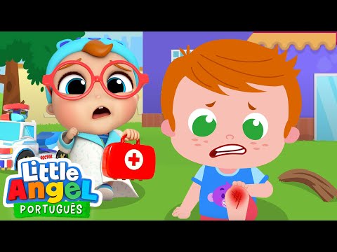 Capa de O Doutor Joãozinho Vai Cuidar de Você! 🤕 | 🩺 Canal do Joãozinho - Little Angel Português