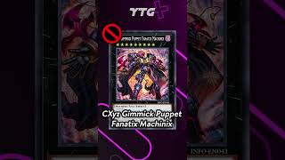 YUGIOH TCG RA BANLIST MỚI NHẤT #shorts #yugioh