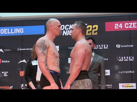 MICHAŁ CIEŚLAK vs ENRICO KOELLING - WAŻENIE