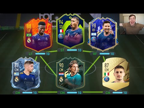 PSG VS REAL MADRID FUT DRAFT HAASTE