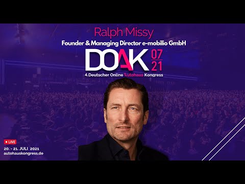 Die digitale Kaufberatung von e-mobilio in a nutshell | Ralph Missy auf dem 4. DOAK