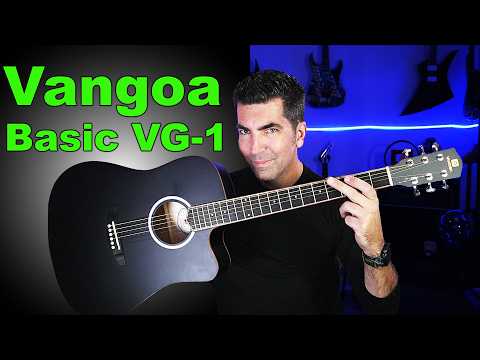Vangoa Acoustic Guitar: Is this Amazon budget guitar worth it? A Full Review and Demo