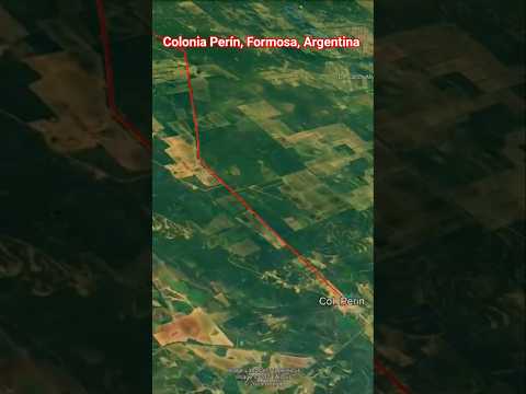 Subteniente Perín (Colonia Perín), Formosa, Argentina #virtual #turismo #drone # #googlemaps