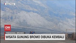 Wisata Gunung Bromo Dibuka Kembali