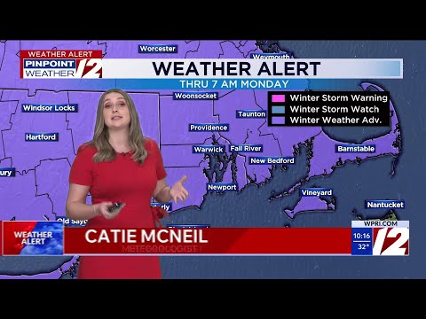WPRI 12 Weather Forecast 1/18/26