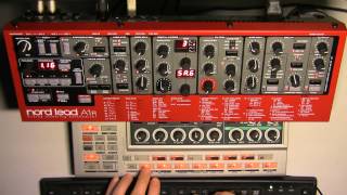 Video thumbnail for Nord Lead A1 A1R LIQUID LIMBS Patches by Soundria eurorack modular