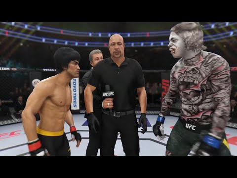 Bruce Lee vs. Grey Monster - EA Sports UFC 3