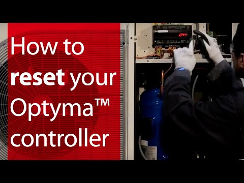 Reset the controller of your Optyma™ Plus or Plus INVERTER condensing unit in a few simple steps