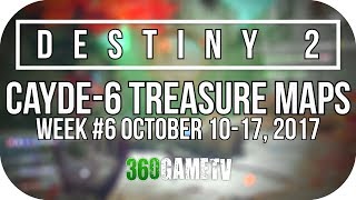 Destiny 2 Nessus Treasure Map Locations (Cayde-6 Treasure Maps Guide Week #6 10/10 - 17/10)
