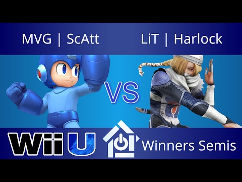 MSK 5/8/17 - MVG | ScAtt (Megaman) vs LiT | Harlock (Sheik) - Smash 4 Winners Semis