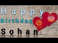 Happy Birthday Sohan