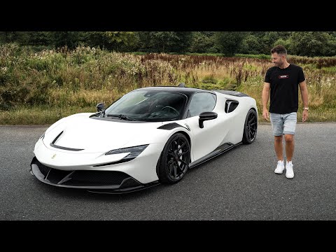 1109hp Novitec Ferrari SF90 in matt white ... / The Supercar Diaries