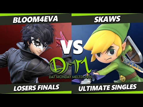DAT MM 361 LOSERS FINALS - Bloom4Eva (Joker) Vs. Skaws (Toon Link) Smash Ultimate - SSBU