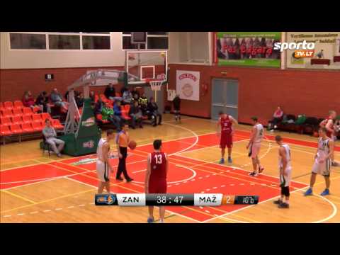 SportoTV.lt: NKL „Zanavykas" - „Mažeikiai" 2013-01-18