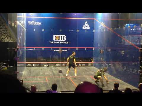 What a rally from Ali Farag with Paul Coll