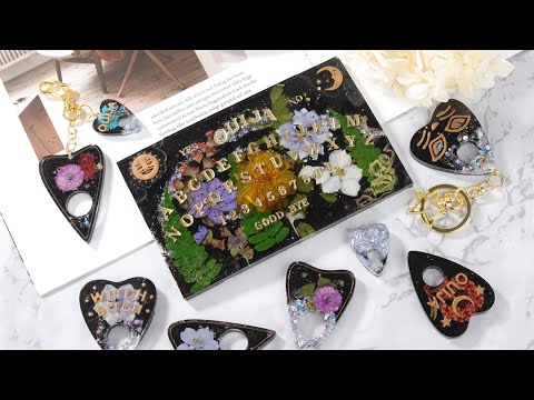 LET'S RESIN Ouija Board /Planchette Silicone Molds for Resin Casting |Resin Crafts