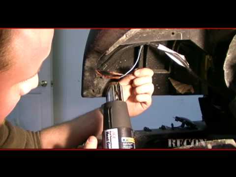 Recon Jeep Installation Instructions