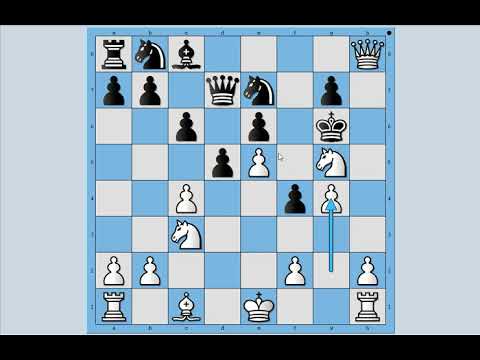 Iznenadna žrtva figure na polju H7 ☆  PILSBURY vs NN # 1792