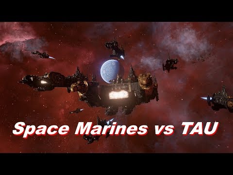 Space Marines vs TAU! Rank 151, Heroic Difficulty, 1500 Points - Battlefleet Gothic Armada