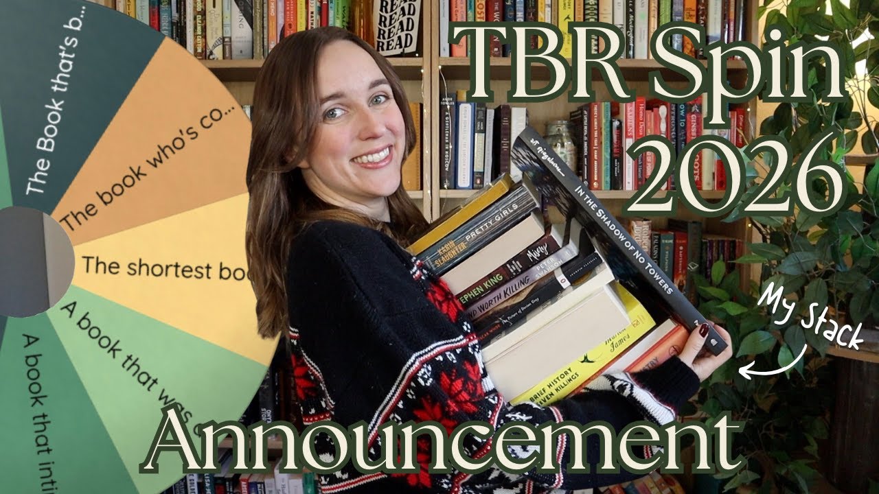 TBR Spin 2026 Reading Challenge Announcement