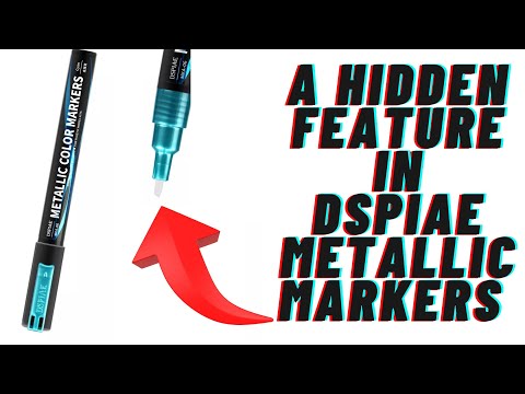 Hidden Feature In Dspiae Metallic Color Markers