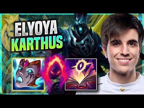 LEARN HOW TO PLAY KARTHUS JUNGLE LIKE A PRO! - MAD Elyoya Plays Karthus JUNGLE vs Olaf! |