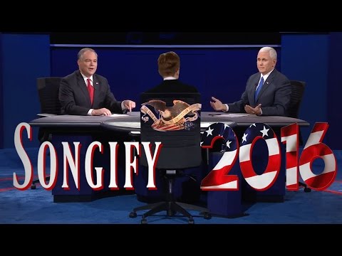 PENCE vs. KAINE VP Debate- Songify 2016!