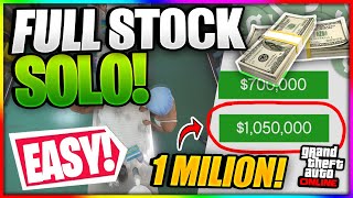 *SOLO* Make EASY MILLIONS in GTA Online Selling Full MC Stock!