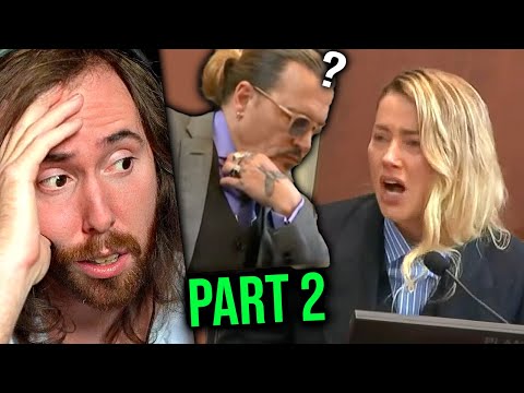 Amber Heard Testimony in Johnny Depp Trial Gets INSANE | Asmongold Reacts