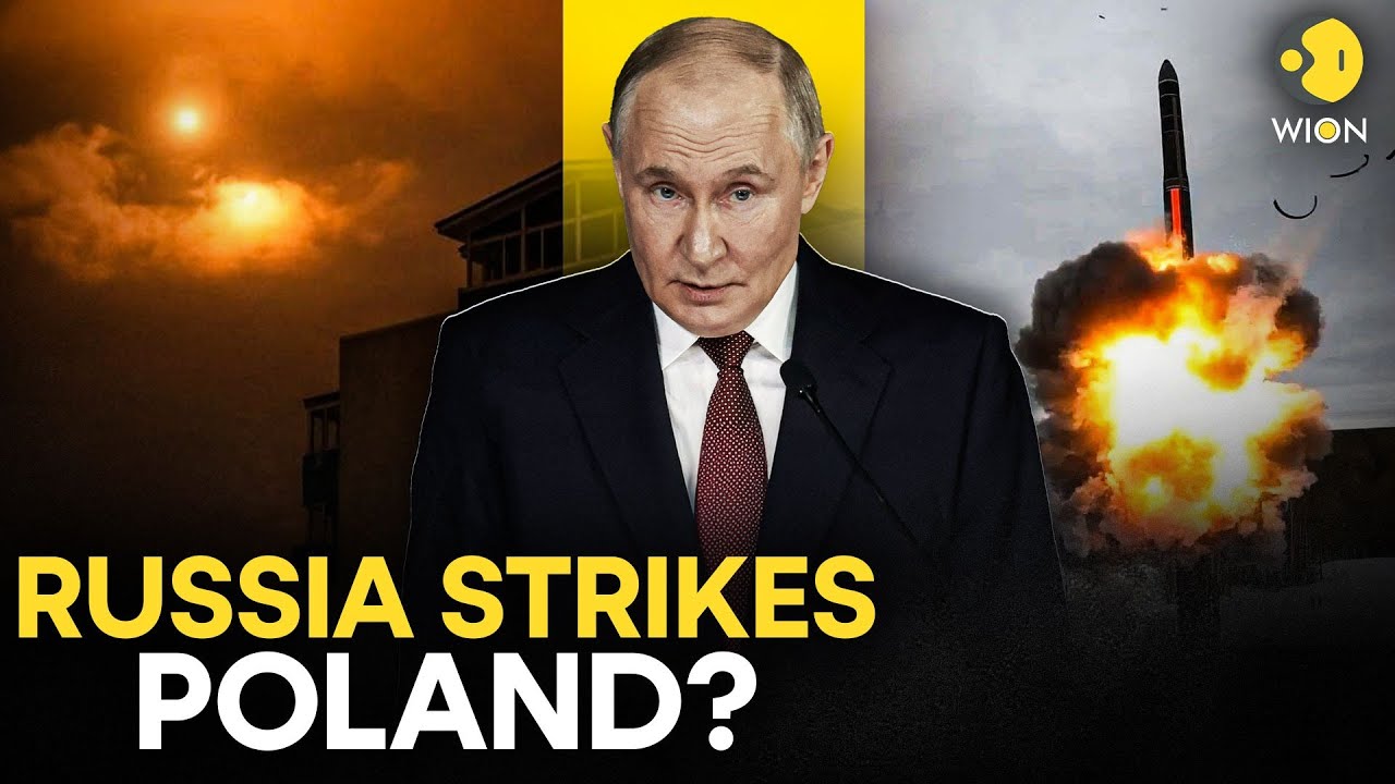 Poland Vs Russia LIVE: Poland DEFENDS Airspace, Shoots Down Russian Drones! War Alert? | WION LIVE