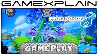 Mario Kart 8: Water Park Gameplay w/ Direct Audio (Wii U)