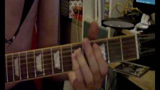 morning sun - savatage - backing guitar riff on the solo - guitar lesson