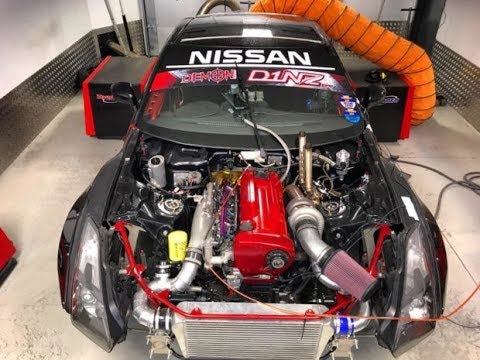Nissan GTR R35 swap RB34 Turbo engine SWAP  DRIFT