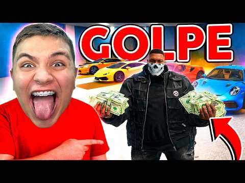 ROUBEl CARROS e GUARDEI NA MINHA GARAGEM 😱 GTA RP (Paulinho o LOKO)