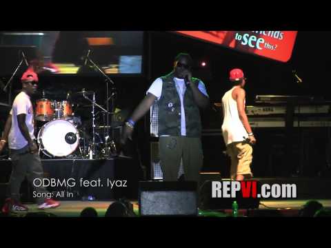 BVI Music Fest 2012 - ODBMG feat. Iyaz - All In
