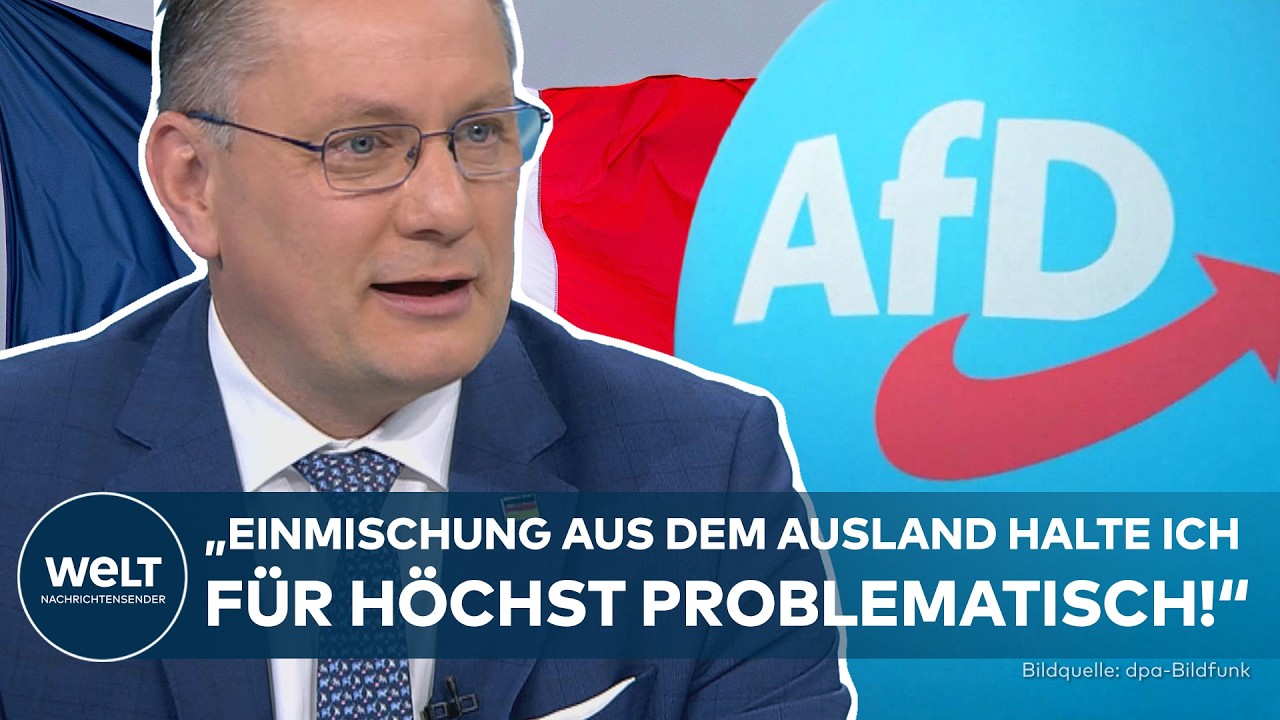 FRANKREICH ÜBT SCHARFE KRITIK AN AFD: „Umgang mit Neonazis“ als Streitpunkt – Chrupalla kontert!