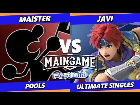 MainGame Fest Mini - Maister (Game & Watch) Vs. Javi (Roy) Smash Ultimate - SSBU