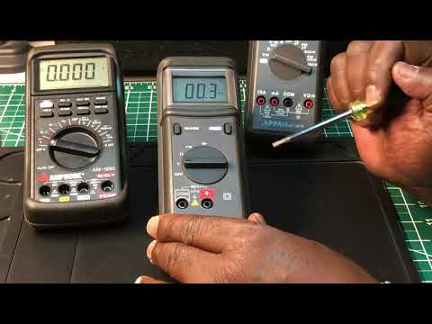 🇺🇸AMPROBE 1280 vs APPA 68 vs AEMC  C.A. 5205  Multimeters