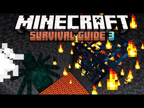 Pixlriffs - Cave Spider String Farm! ▫ Minecraft Survival Guide S3 ▫ Tutorial Let's Play [Ep.46]