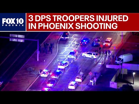 DPS trooper hurt in shooting, 2 others struck by shrapnel | FOX 10 Phoenix
