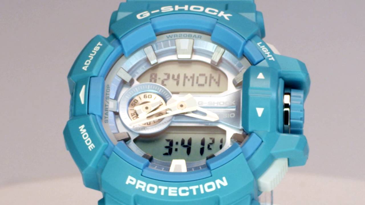 Casio G-Shock GA-400A-6ADR Watch Overview and Main Features