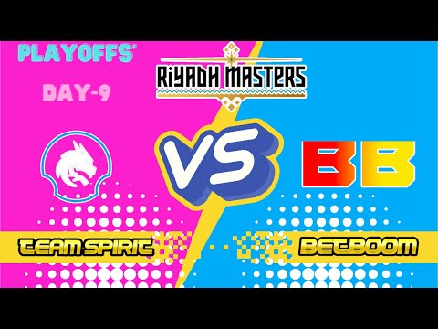Team Spirit vs  BetBoom Playoffs Upper Bracket [BO3] :Riyadh Masters 2023  DAY 9