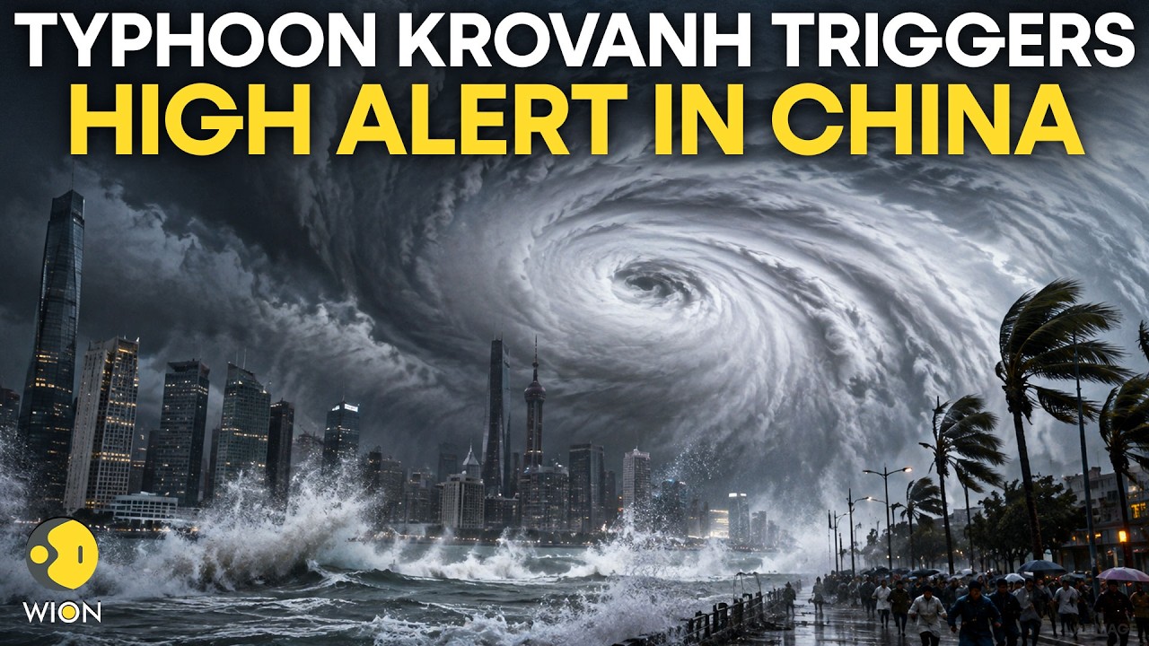 Typhoon Krovanh Triggers High Alert In China's Zhejiang | WION Originals