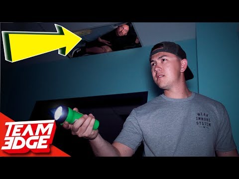 Midnight Hide and Seek in a Spooky Warehouse! | Hiding in the Ceiling!! Video