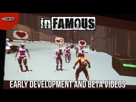 inFAMOUS Early Development and Beta Videos