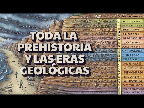 PREHISTORIA y ERAS GEOLÓGICAS - Precámbrico, Paleozoico, Mesozoico, Cenozoico, evolución homínida...