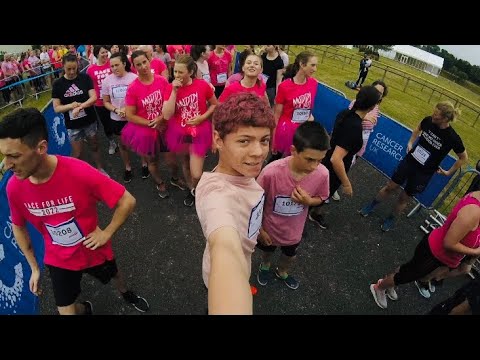 CANCER RACE FOR LIFE PRETTY MUDDY 5K RUN 2022 #cancer #raceforlife #youtuber #viral #2022