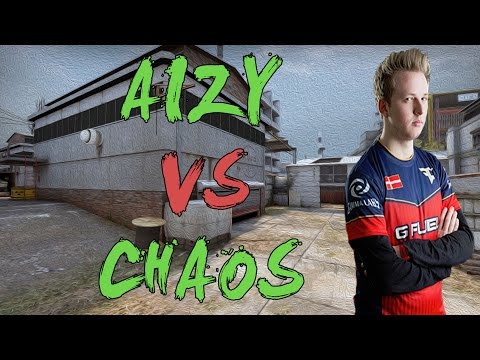 CSGO: POV FaZe aizy vs Chaos (25/13) cache @ ELEAGUE Season 2 EU Qualifier